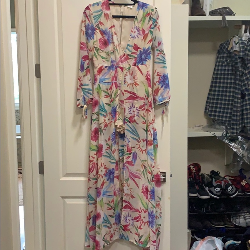 Luxxel high low romper size medium